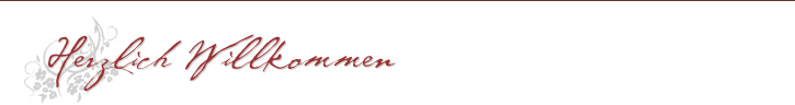 Herzlich Willkommen
