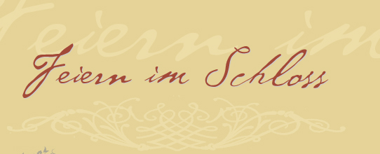 Feiern im Schloss